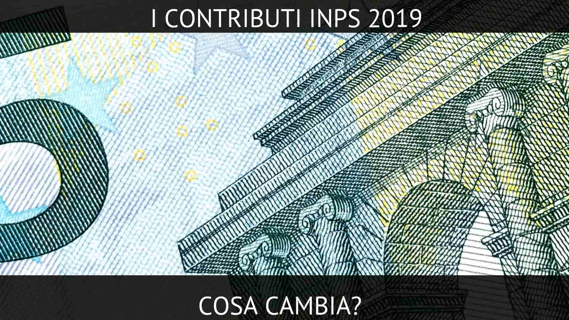 contributi inps 2019